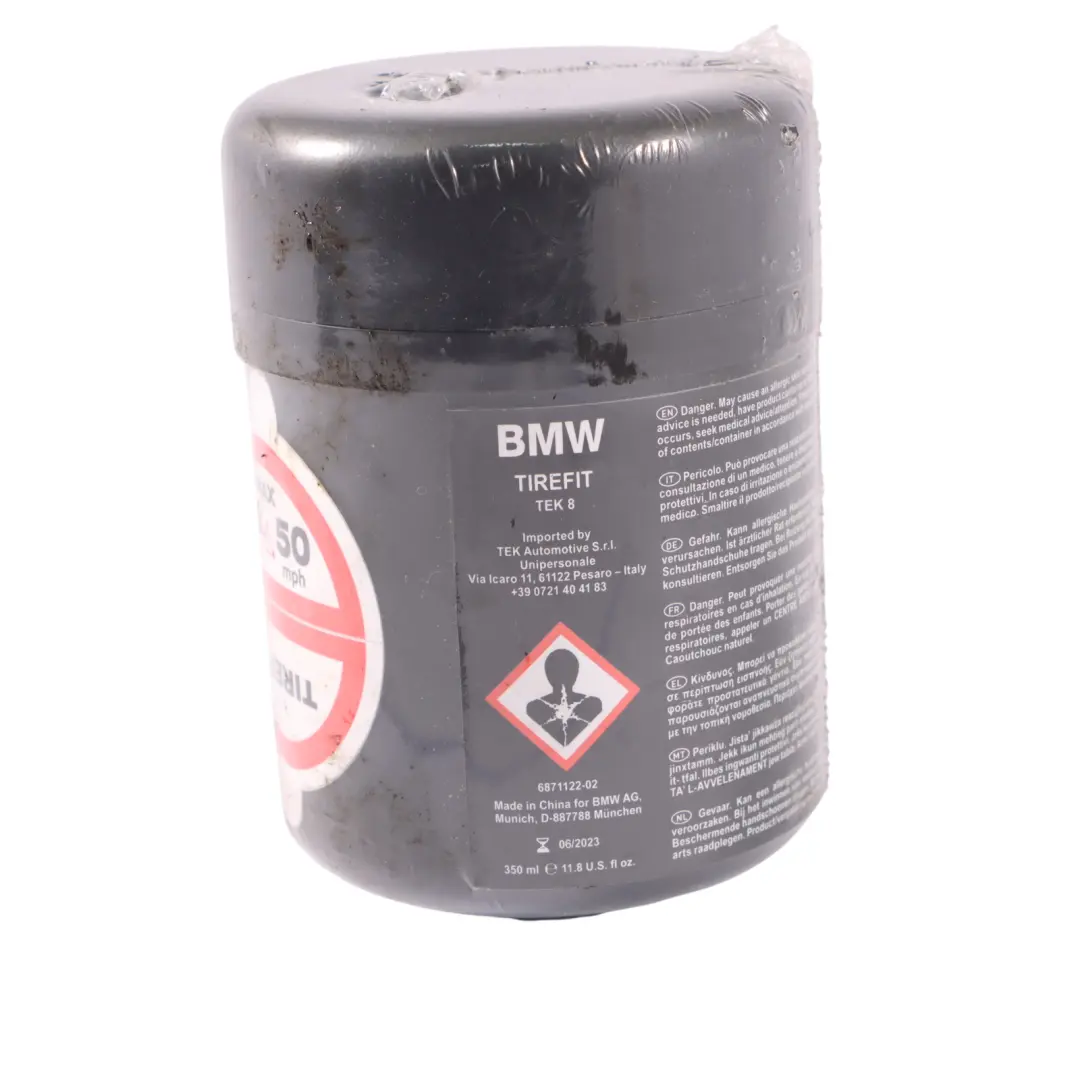 Sigillante per pneumatici per BMW F20 F21 F30 F31 F32 F33 F36 con numero di parte 6850379 BMW F20 F21 F30 F31 F32 F33 F36 Sigillante per pneumatici - SKU 6850379-2 - Numero di parte 6850379