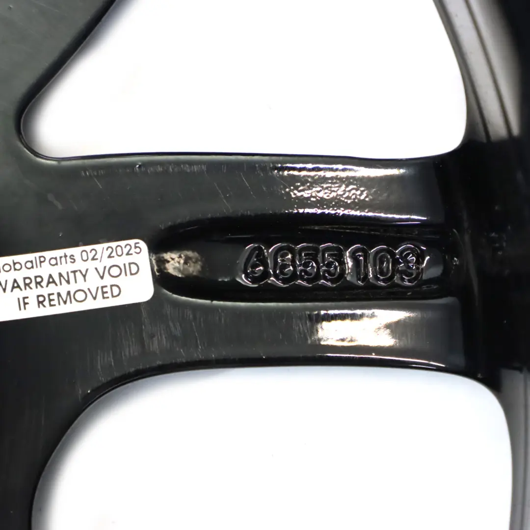 Alloy Rim 16" Loop Spoke 494 6,5J ET:54 to Mini Cooper F55 F56 Black Wheel with Part number 6855103 Mini Cooper F55 F56 Black Wheel Alloy Rim 16" Loop Spoke 494 6,5J ET:54 - SKU 6855103-7 - Part number 6855103