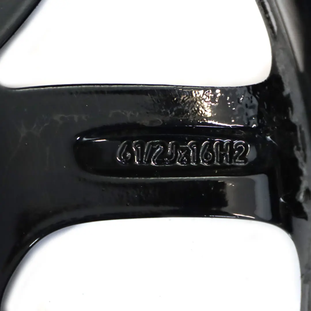 Mini Cooper F55 F56 Black Wheel Alloy Rim 16" Loop Spoke 494 6,5J ET:54 - SKU 6855103-7 - Part number 6855103
