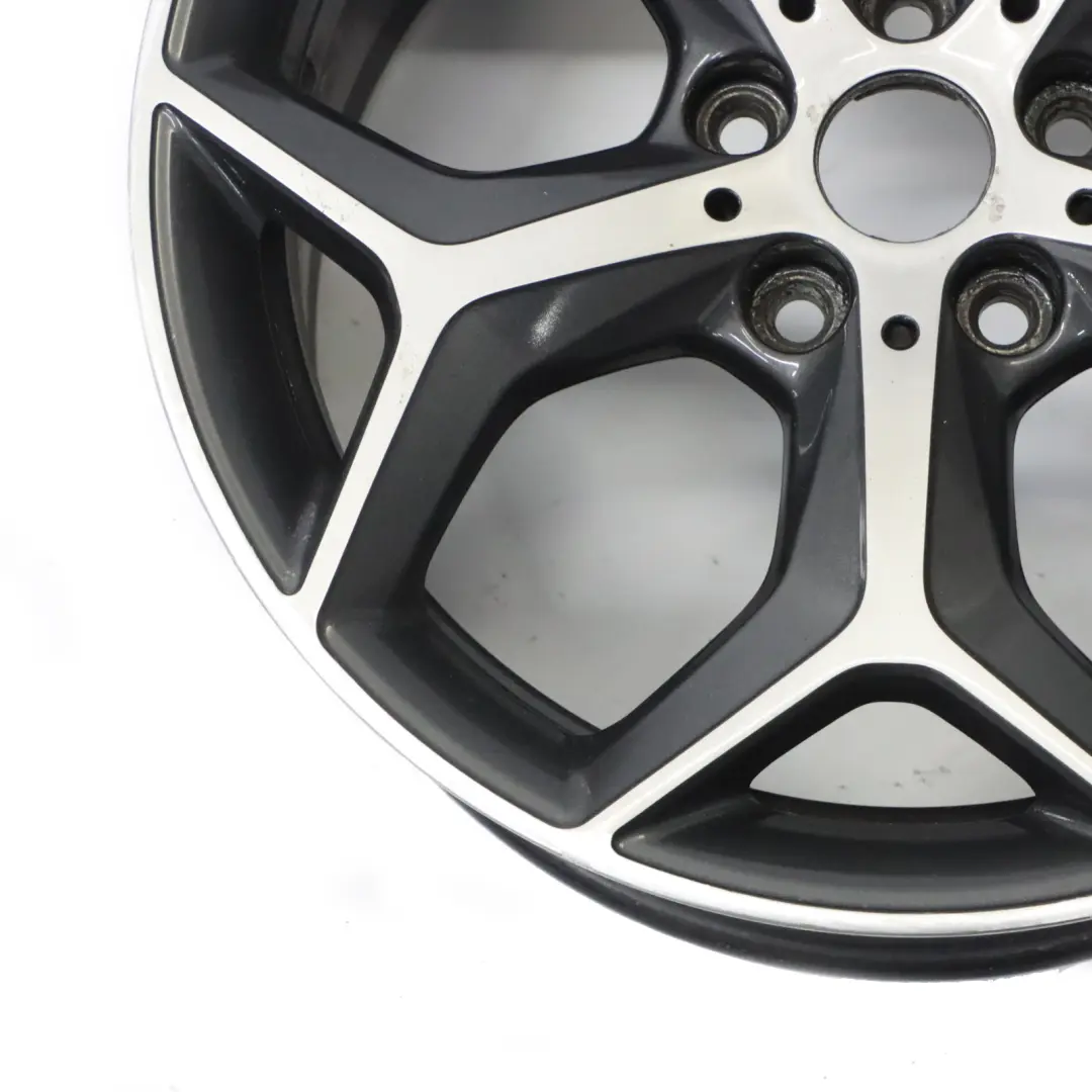 BMW X1 F48 X2 F39 Bicolor Alufelge 18" 7.5J ET:51 Y-Speiche 569 - SKU 6856070-1 - Teilenummer 6856070