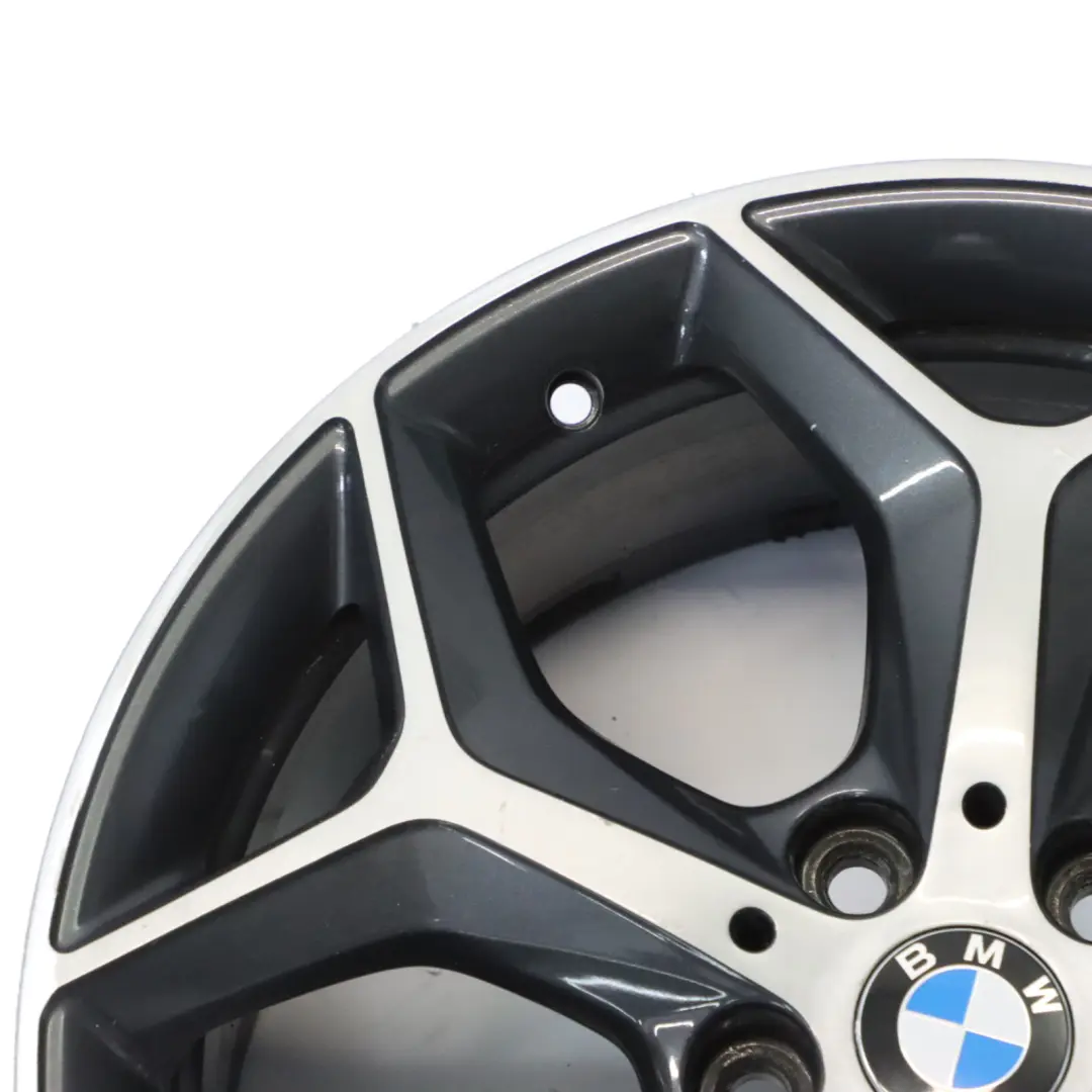 BMW X1 F48 X2 F39 Cerchio Lega Bicolore 18" 7.5J ET:51 Y-Spoke 569 - SKU 6856070-2 - Numero di parte 6856070
