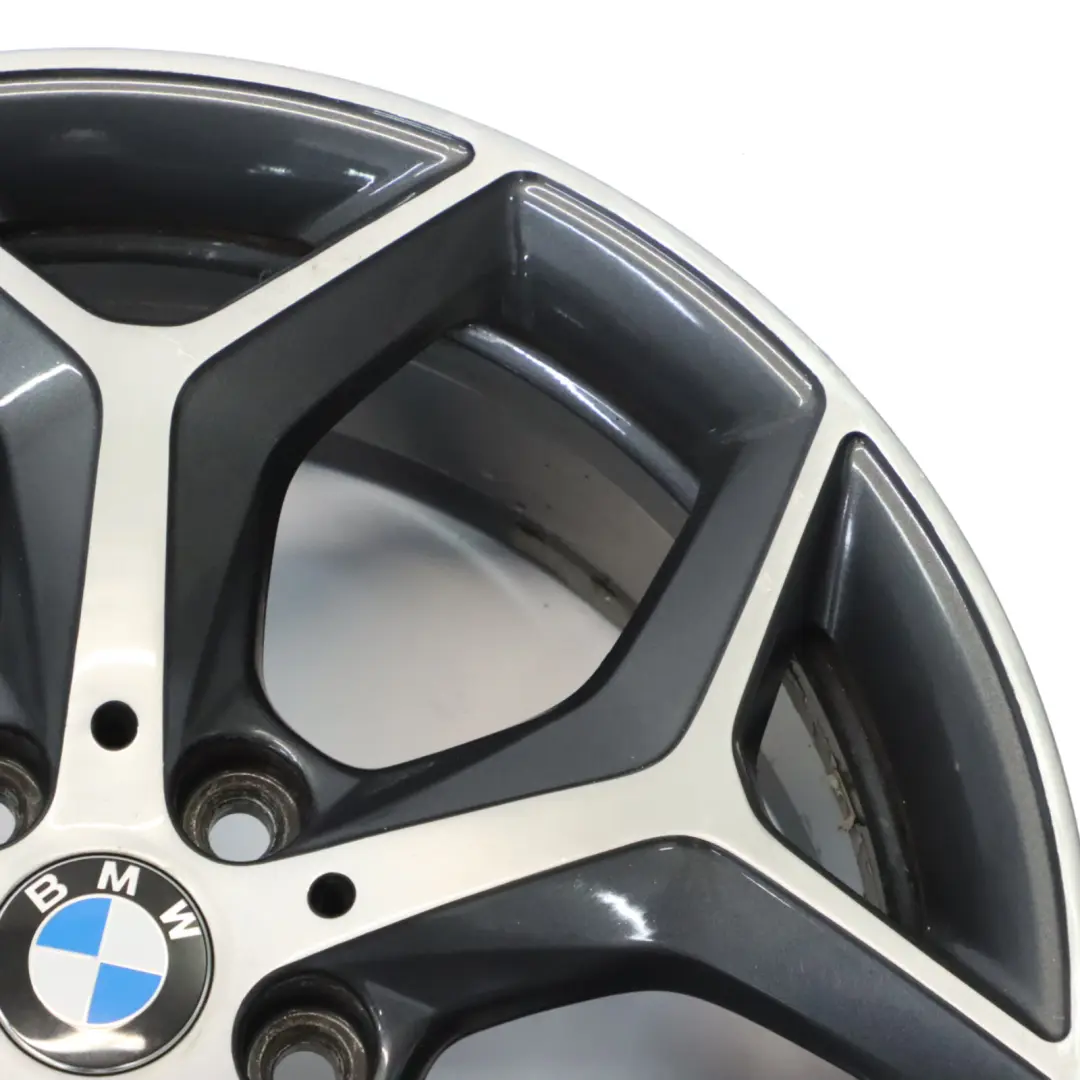 BMW X1 F48 X2 F39 Bicolor Alufelge 18" 7.5J ET:51 Y-Speiche 569 - SKU 6856070-2 - Teilenummer 6856070