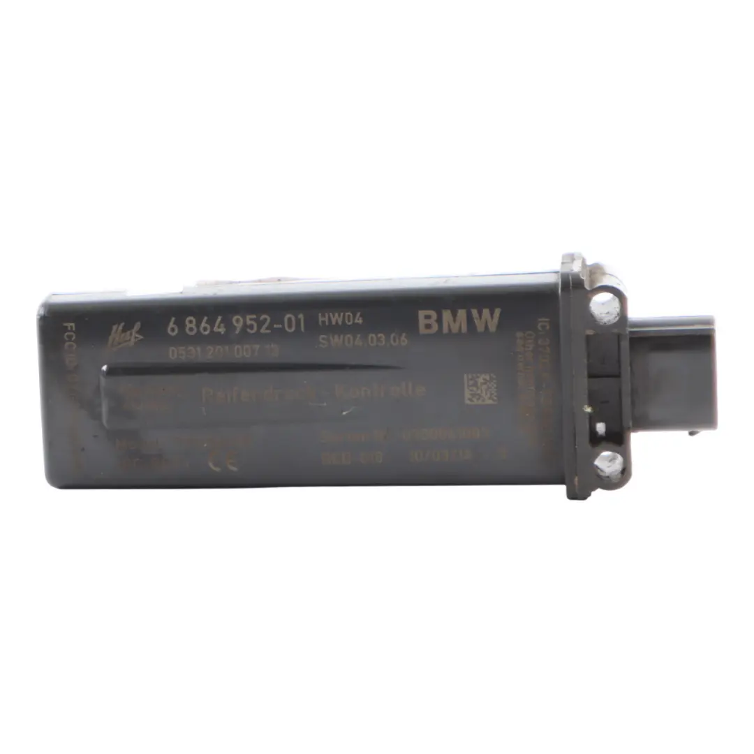 Control Unit RDC BMW F10 F01 X3 F25 Tyre Pressure Monitor Module to with Part number 6864952 Control Unit RDC BMW F10 F01 X3 F25 Tyre Pressure Monitor Module - SKU 6864952 - Part number 6864952