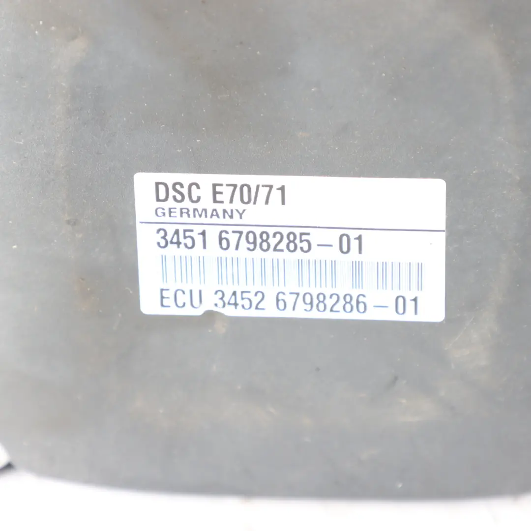 DSC Pump Hydraulic Unit Module X6 E71 6798286 6798285 to BMW X5 E70 with Part number 6865025 BMW X5 E70 DSC Pump Hydraulic Unit Module X6 E71 6798286 6798285 - SKU 6865025-6 - Part number 6865025