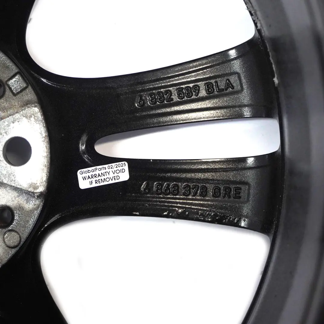 Wheel Alloy Rim BMW F30 F31 F32 Silver 18" Double Spoke 397 8,5J ET:47 - SKU 6868378-4 - Part number 6868378
