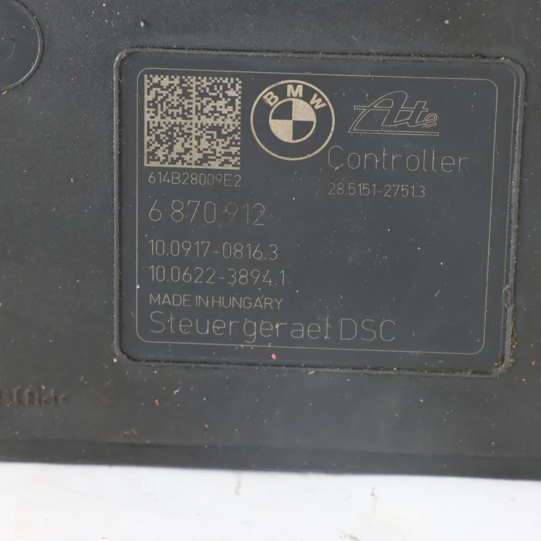  ABS Pump BMW F20 F21 F30 F31 Brake Module Unit ECU - SKU 6870912 - Part number 6870912