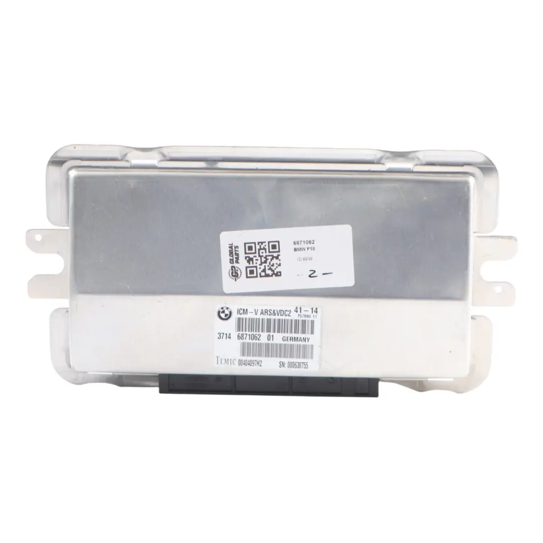 BMW F01 F07 F10 F12 VDC Module Rear Suspension Level Control Unit - SKU 6871062 - Part number 6871062