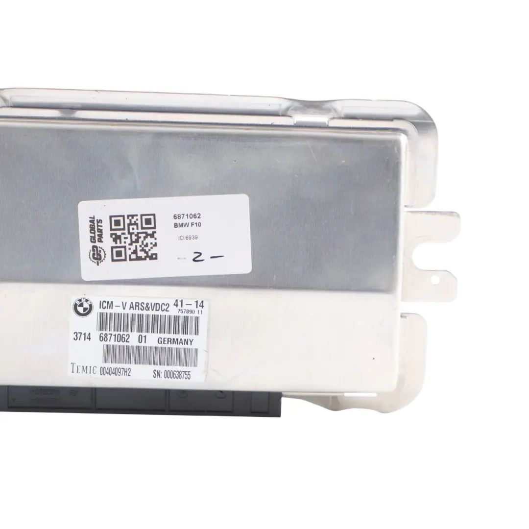 BMW F01 F07 F10 F12 Module VDC Contrôle De Niveau De Suspension Arrière - SKU 6871062 - Numéro de pièce 6871062