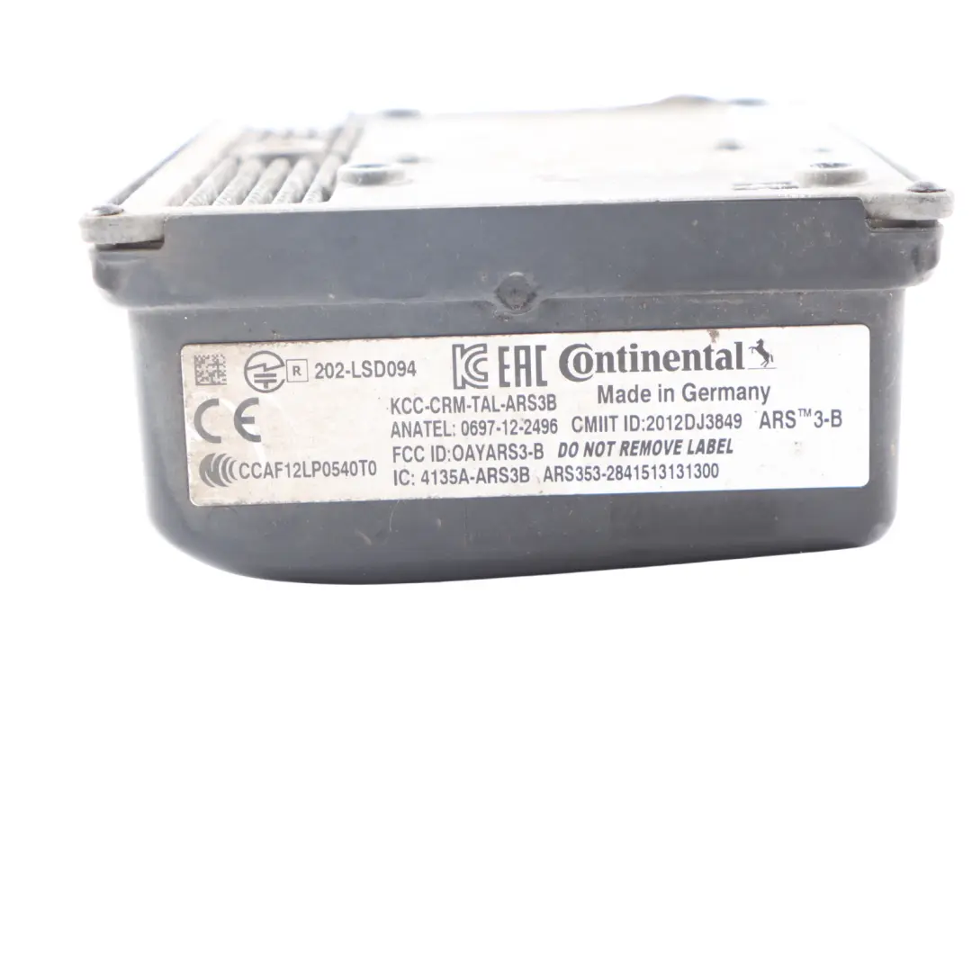 Distronic Radar BMW F20 F21 F22 F30 F34 GT Sensor Control Unit Module to with Part number 6885585 Distronic Radar BMW F20 F21 F22 F30 F34 GT Sensor Control Unit Module - SKU 6885585 - Part number 6885585