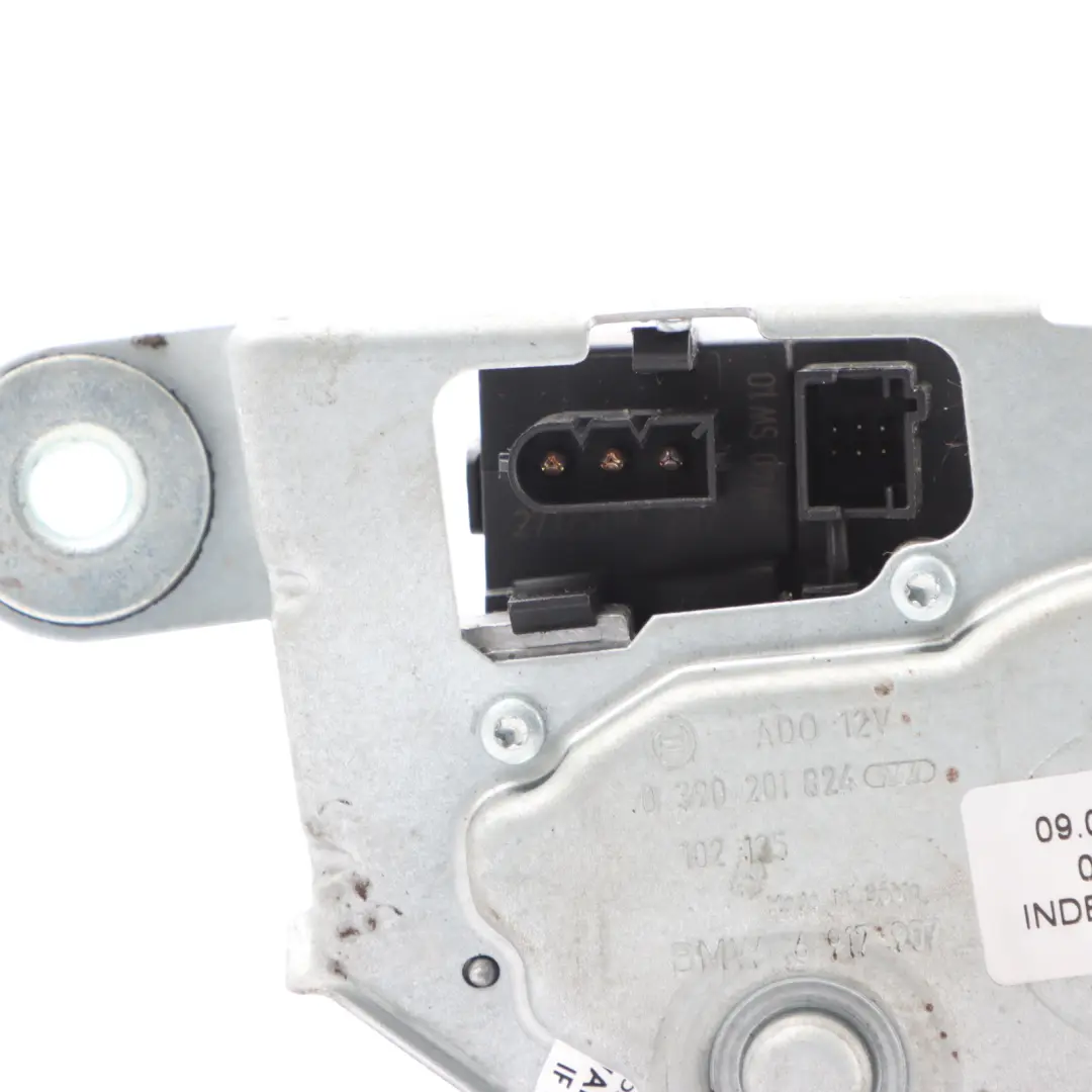 6763 Limpiaparabrisas Trasero Conjunto Motor 6763 para BMW X3 con número de pieza 6917907 BMW X3 6763 Limpiaparabrisas Trasero Conjunto Motor 6763 - SKU 6917907 - Número de pieza 6917907