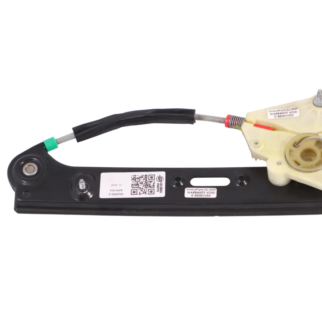 Elevalunas Puerta Trasera Izquierda para BMW X3 E83 LCI con número de pieza 6925965 BMW X3 E83 LCI Elevalunas Puerta Trasera Izquierda - SKU 6925965-2 - Número de pieza 6925965