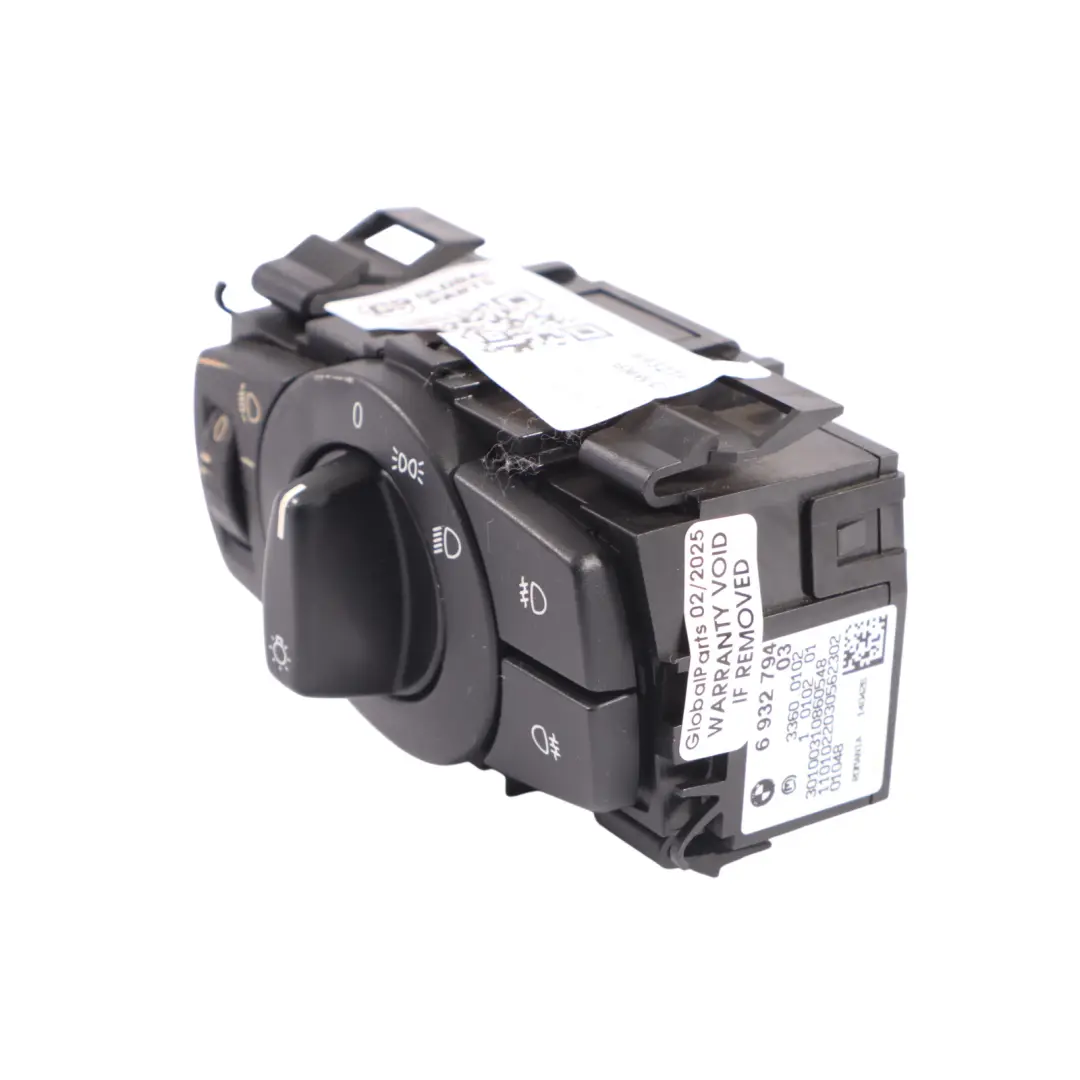  Headlight Switch BMW E81 E87 E90 E91 Control Element Light Switch Panel - SKU 6932794-1 - Part number 6932794