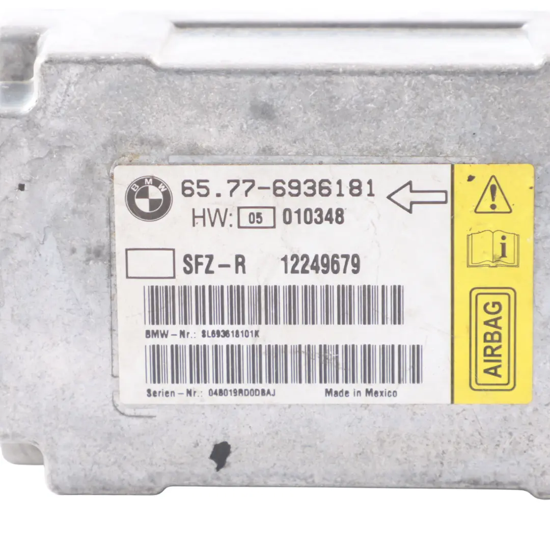 BMW E64 Air Module Control Unit ECU - SKU 6936181 - Part number 6936181