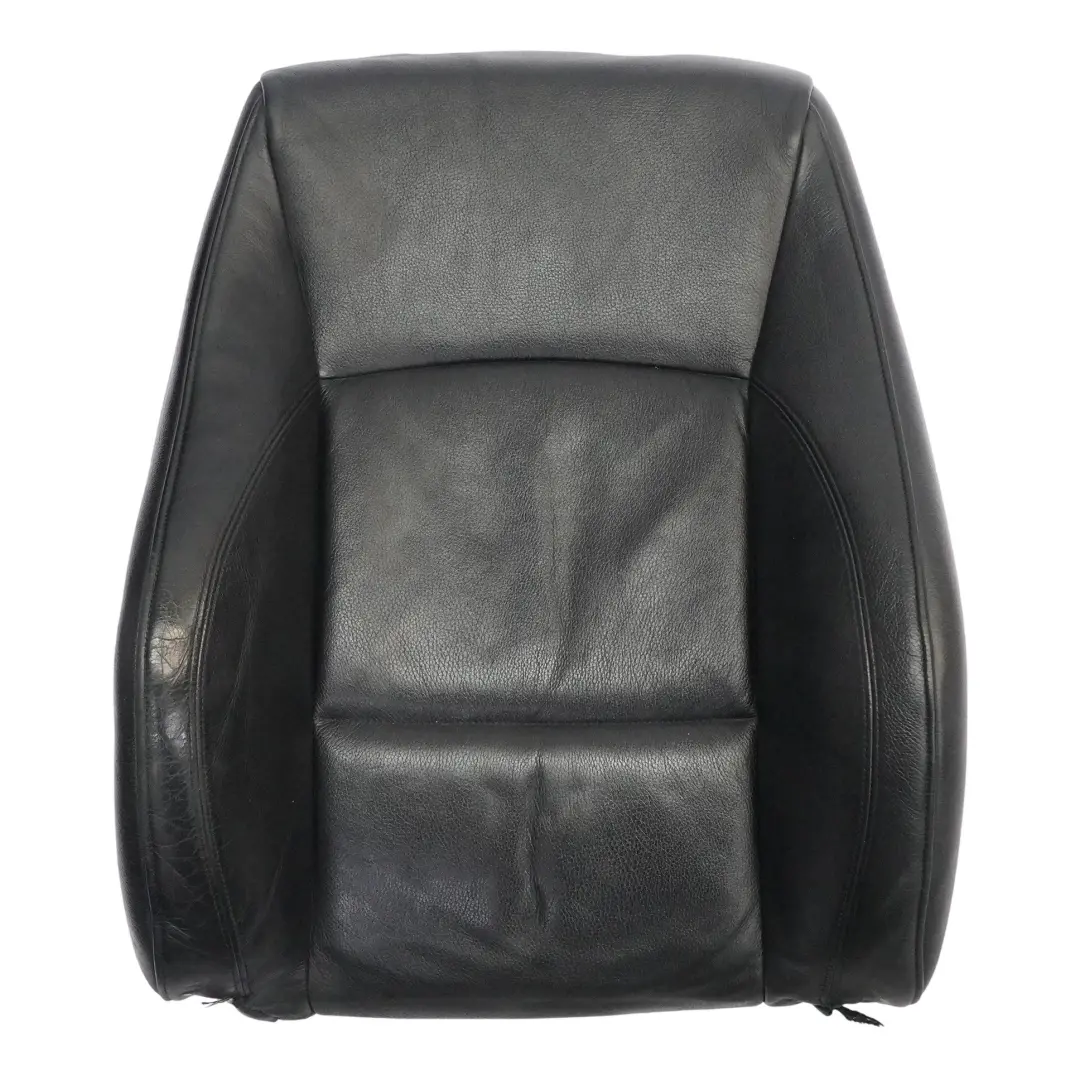 Negro Cuero Dakota Delantero Respaldo Asiento para BMW E90 E91 M Sport con número de pieza 6956396 BMW E90 E91 M Sport Negro Cuero Dakota Delantero Respaldo Asiento - SKU 6956396 - Número de pieza 6956396