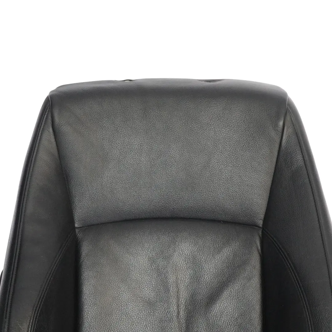 Negro Cuero Dakota Delantero Respaldo Asiento para BMW E90 E91 M Sport con número de pieza 6956396 BMW E90 E91 M Sport Negro Cuero Dakota Delantero Respaldo Asiento - SKU 6956396 - Número de pieza 6956396