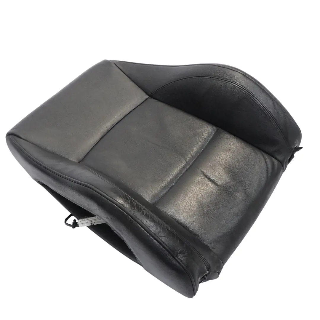 Leather Dakota Front Right O/S Seat Backrest to BMW E90 E91 M Sport Black with Part number 6956396 BMW E90 E91 M Sport Black Leather Dakota Front Right O/S Seat Backrest - SKU 6956396 - Part number 6956396