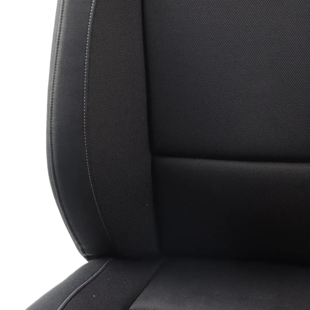 BMW E87 Seat Front Left Cloth Fabric Interior N/S Anthracite Network - SKU 6970531-1 - Part number 6970531