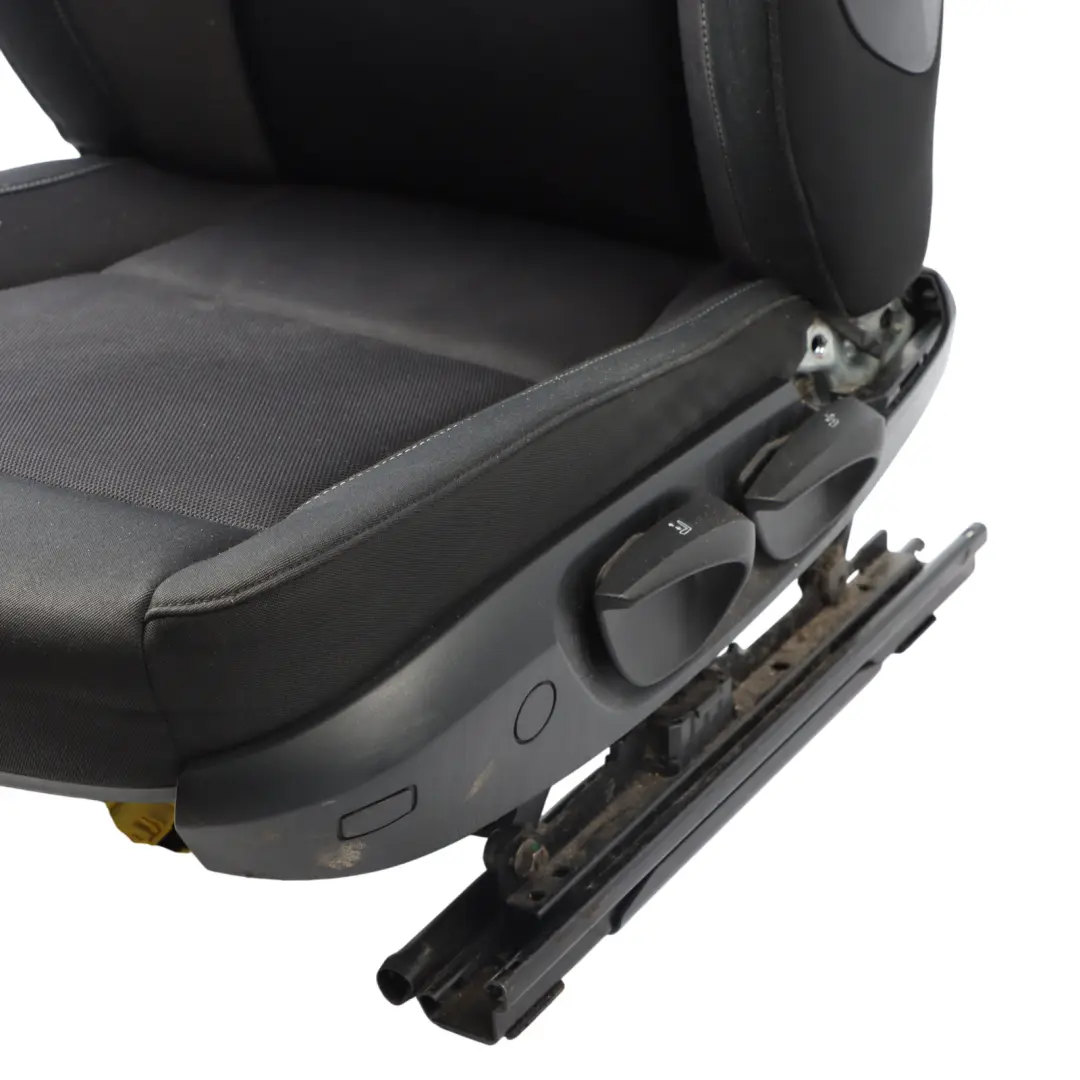 Front Left Cloth Fabric Interior N/S Anthracite Network to BMW E87 Seat with Part number 6970531 BMW E87 Seat Front Left Cloth Fabric Interior N/S Anthracite Network - SKU 6970531-1 - Part number 6970531