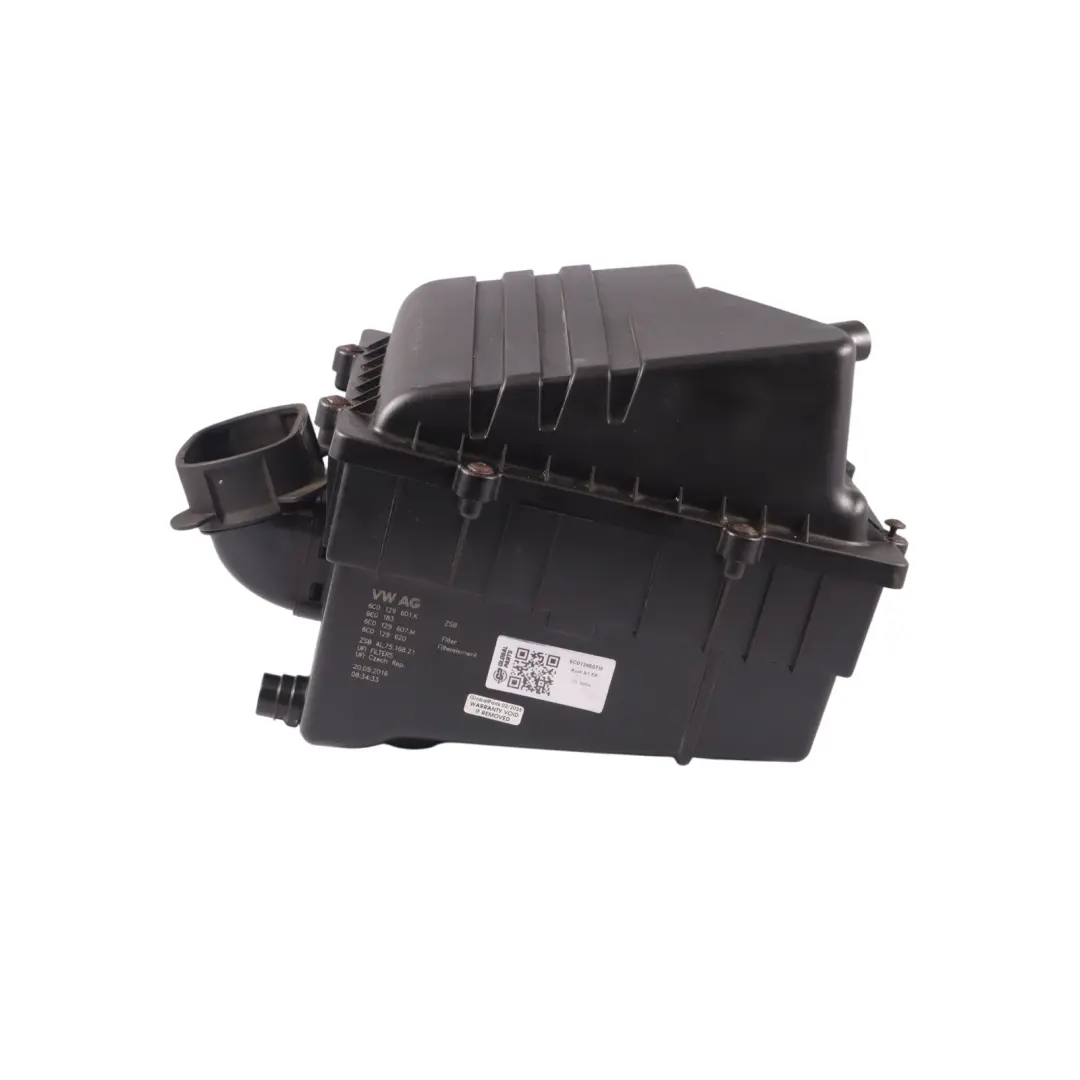 Audi A1 8X 1.4 TSI Air Filter Box Air Intake Silencer Housing Filter - SKU 6C0129607M - Part number 6C0129607M