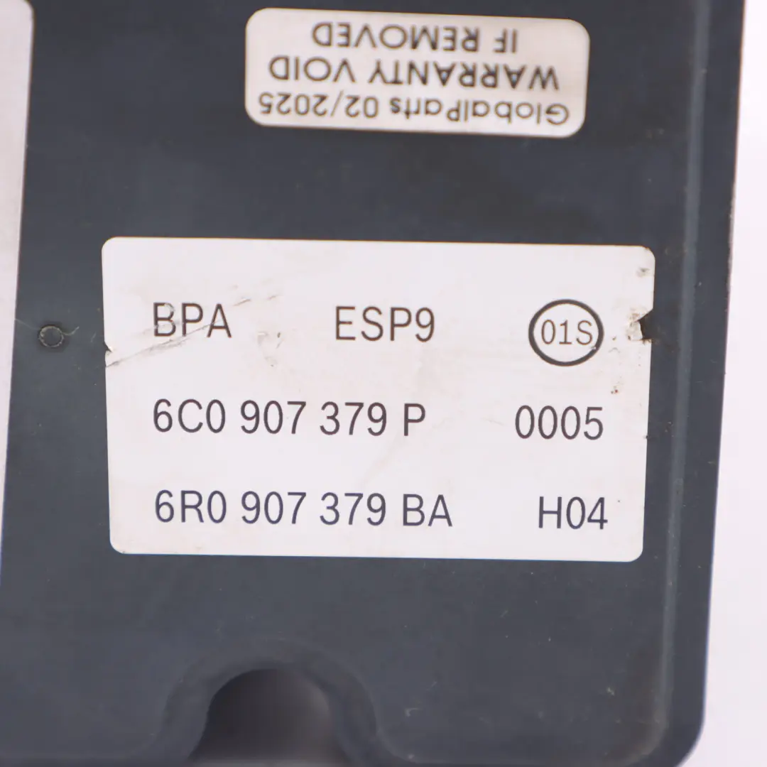 Bomba ABS Modulador Hidráulico Unidad de Control de Freno 6C0907379P para Audi A1 8X con número de pieza 6C0614517P Audi A1 8X Bomba ABS Modulador Hidráulico Unidad de Control de Freno 6C0907379P - SKU 6C0614517P - Número de pieza 6C0614517P