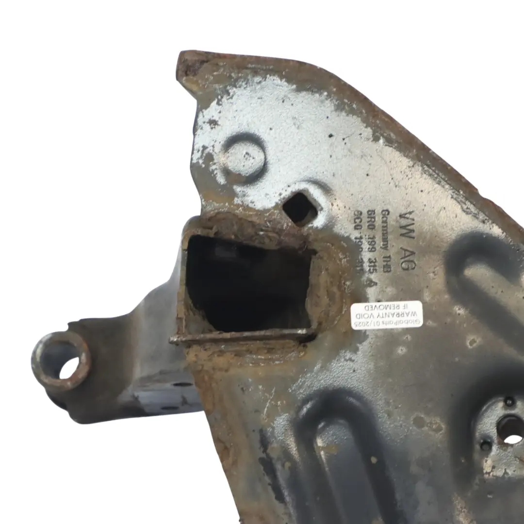 Conjunto de travesaño de refuerzo del bastidor auxiliar D para Audi A1 8X con número de pieza 6R0199315A Audi A1 8X Conjunto de travesaño de refuerzo del bastidor auxiliar D - SKU 6R0199315A - Número de pieza 6R0199315A