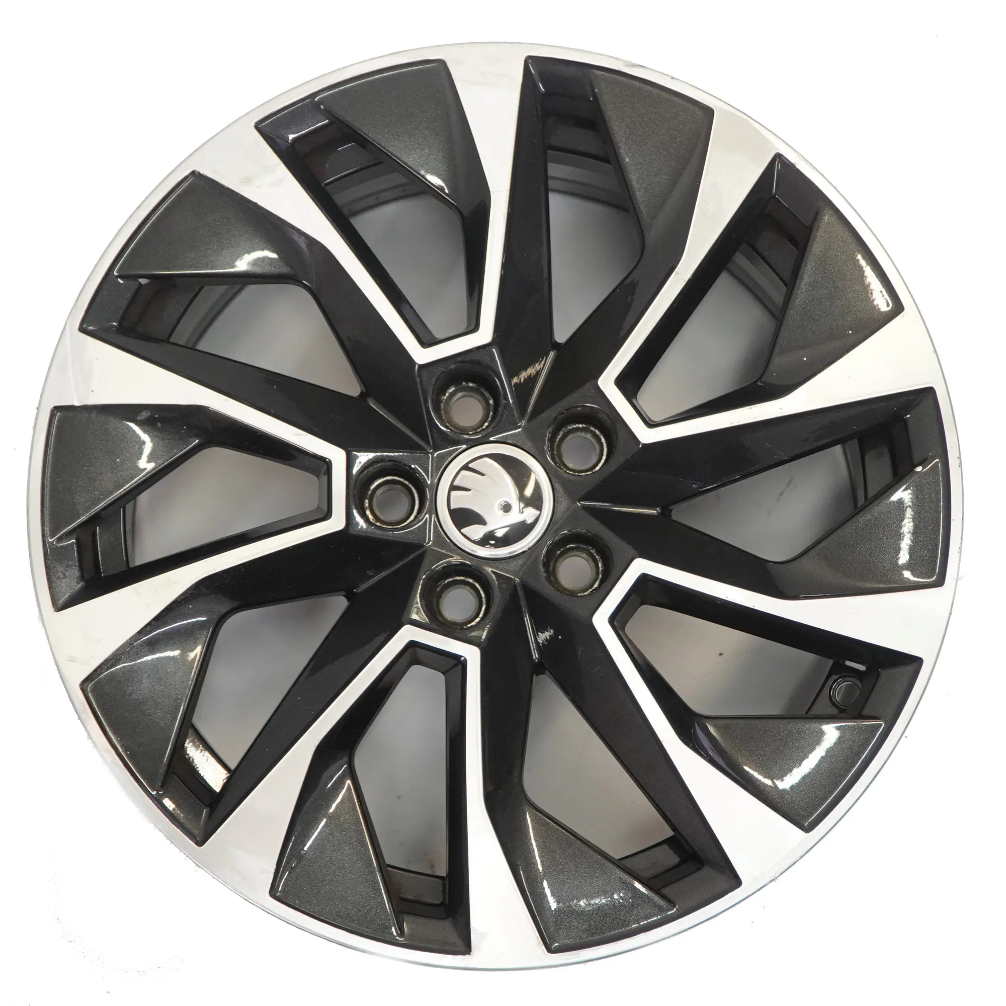 Skoda Fabia 6V Bicolor Alloy Wheel Rim 16" 7J ET:46 6V0601025