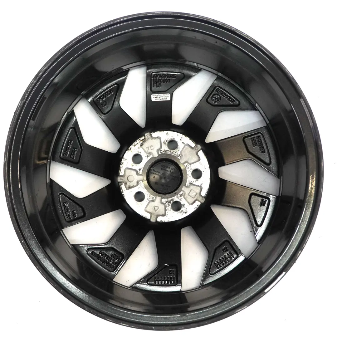 Skoda Fabia 6V Cerchio In Lega Bicolore 16" 7J ET:46 - SKU 6V0601025-1 - Numero di parte 6V0601025