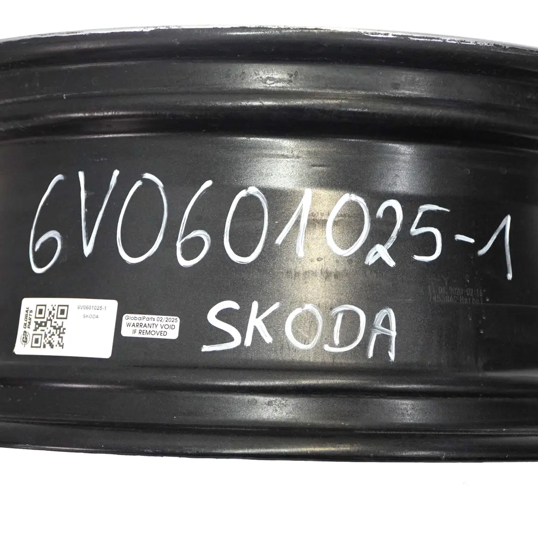 Skoda Fabia 6V Jante En Alliage Bicolore 16" 7J ET:46 5E0601025H - SKU 6V0601025-1 - Numéro de pièce 6V0601025