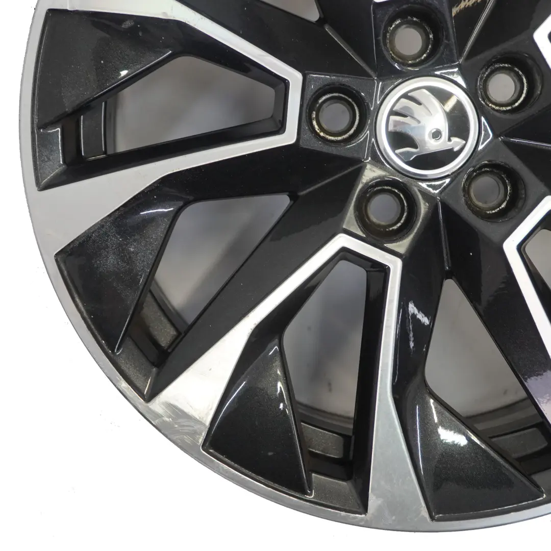 Skoda Fabia 6V Cerchio In Lega Bicolore 16" 7J ET:46 5E0601025H - SKU 6V0601025-1 - Numero di parte 6V0601025
