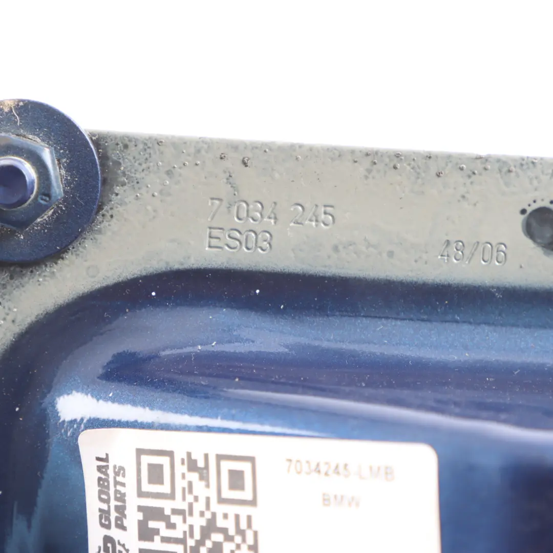 Trunk Boot Tailgate Hinge Left N/S Le Mans Blau - 381 to BMW E60 Rear with Part number 7034245 BMW E60 Rear Trunk Boot Tailgate Hinge Left N/S Le Mans Blau - 381 - SKU 7034245-LMB - Part number 7034245