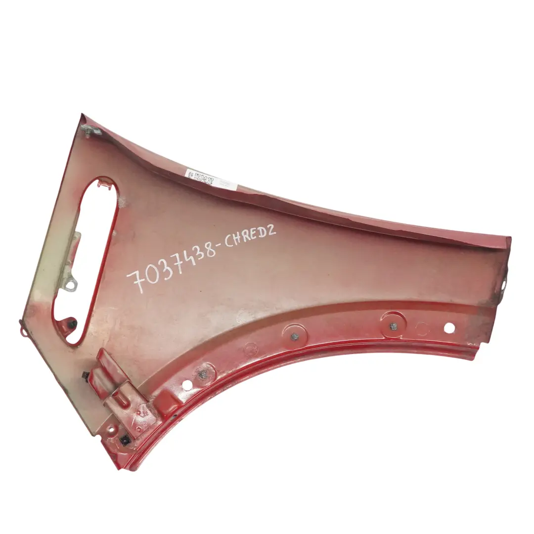 Panel Lateral Delantero Derecho Panel Chili Red 851 para Mini R50 R52 R53 con número de pieza 7037438 Mini R50 R52 R53 Panel Lateral Delantero Derecho Panel Chili Red 851 - SKU 7037438-CHRED2 - Número de pieza 7037438