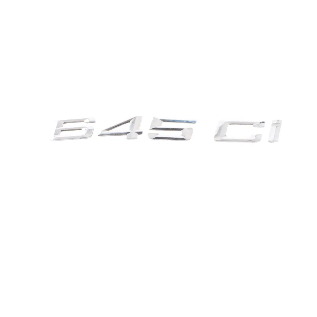 645CI Rear Tailgate Hatch Label Boot Badge Lid Emblem Lettering to BMW E64 with Part number 7064056 BMW E64 645CI Rear Tailgate Hatch Label Boot Badge Lid Emblem Lettering - SKU 7064056 - Part number 7064056
