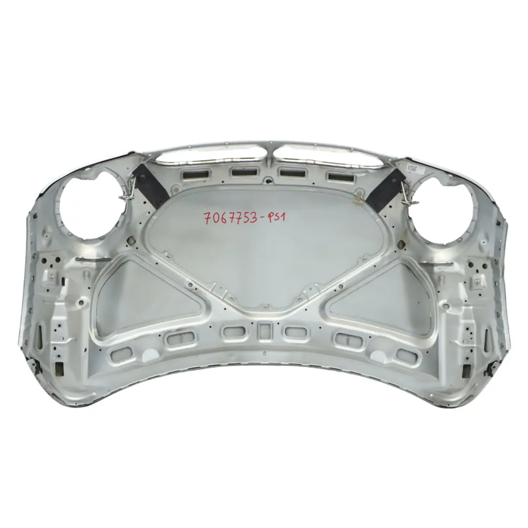 Front Hood Bonnet Panel Pure Silver Metallic - 900 to Mini Cooper R50 R52 with Part number 7067753 Mini Cooper R50 R52 Front Hood Bonnet Panel Pure Silver Metallic - 900 - SKU 7067753-PS1 - Part number 7067753