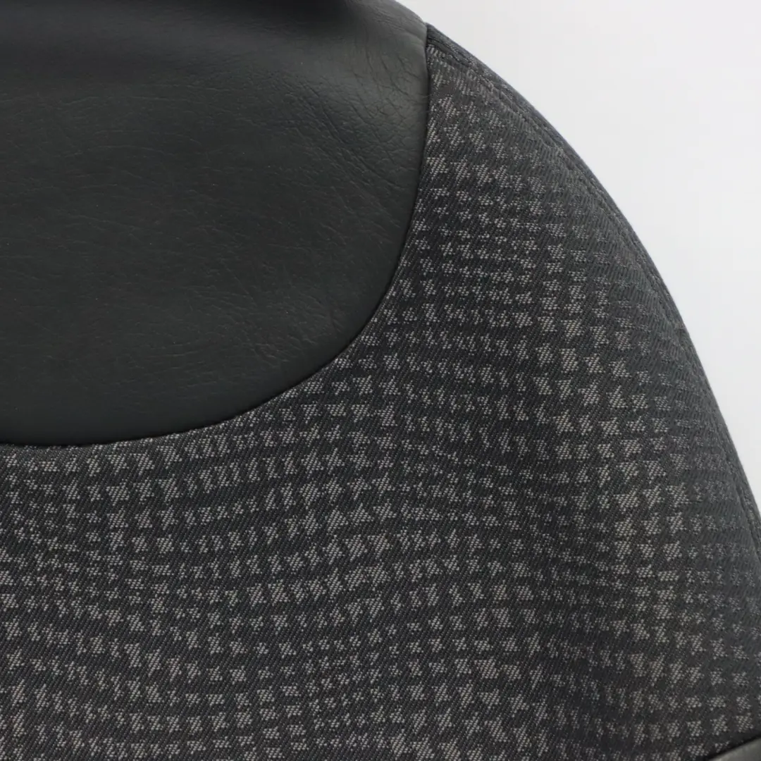 Siège Avant Gauche Intérieur Demi Cuir Kaleido Panther Noir pour Mini Cooper R50 à propos du numéro de pièce 7073081 Mini Cooper R50 Siège Avant Gauche Intérieur Demi Cuir Kaleido Panther Noir - SKU 7073081-3 - Numéro de pièce 7073081