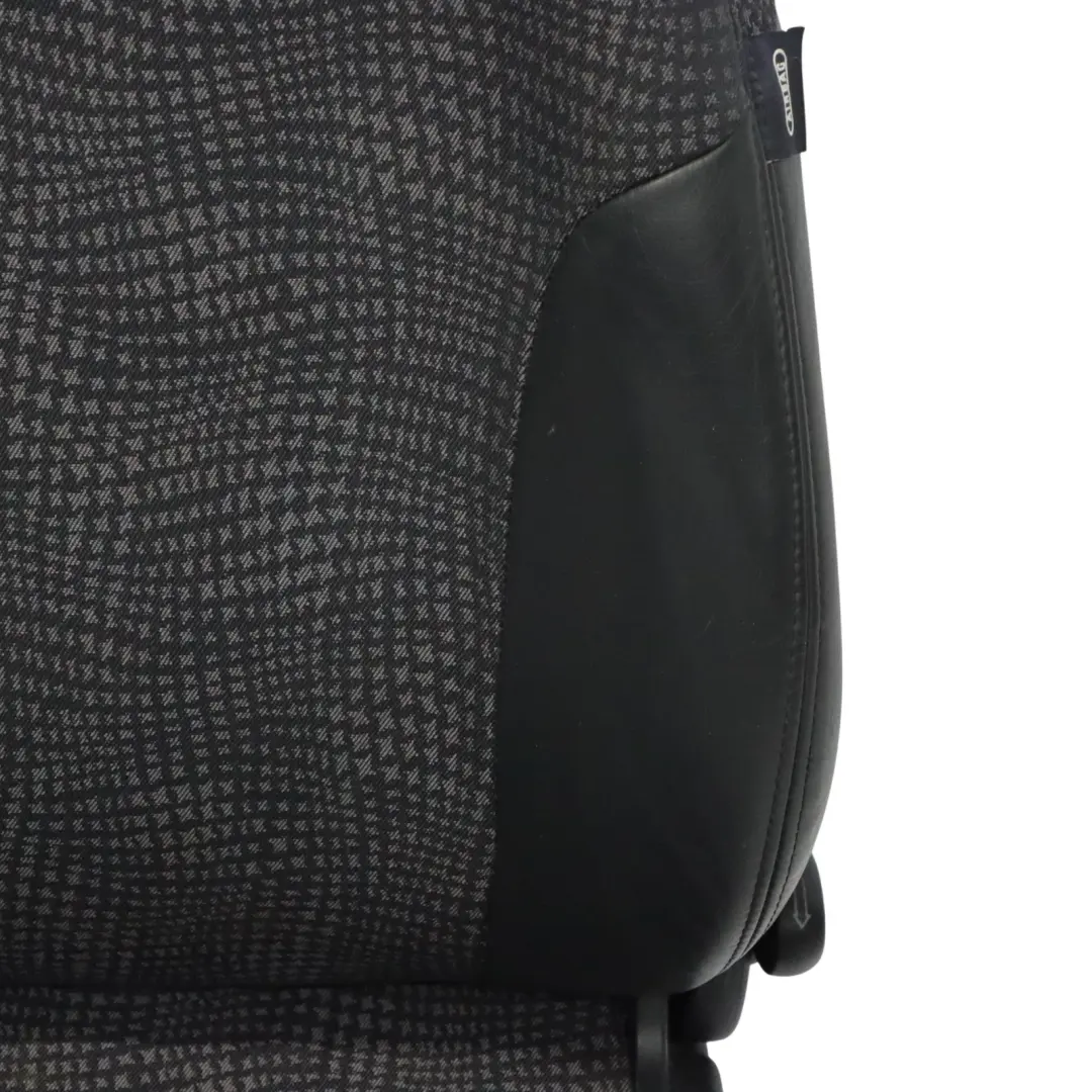 Mini Cooper R50 Seat Front Left N/S Interior Half Leather Kaleido Panther Black - SKU 7073081-3 - Part number 7073081