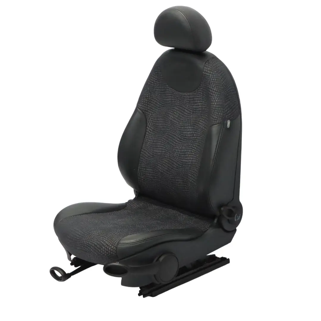 Mini Cooper R50 Fotel Lewy Przód Półskóra Kaleido Panther Czarny - SKU 7073081-3 - Numer Części 7073081