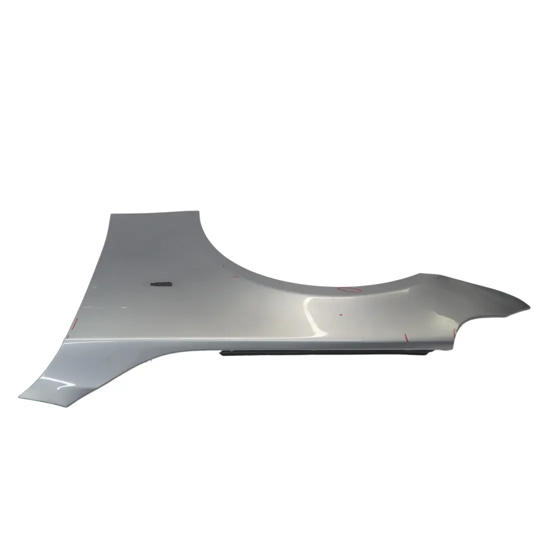 BMW E60 E61 Guardabarros Delantero Izquierdo Silbergrau Grey - A08 - SKU 7111429-SBG3 - Número de pieza 7111429