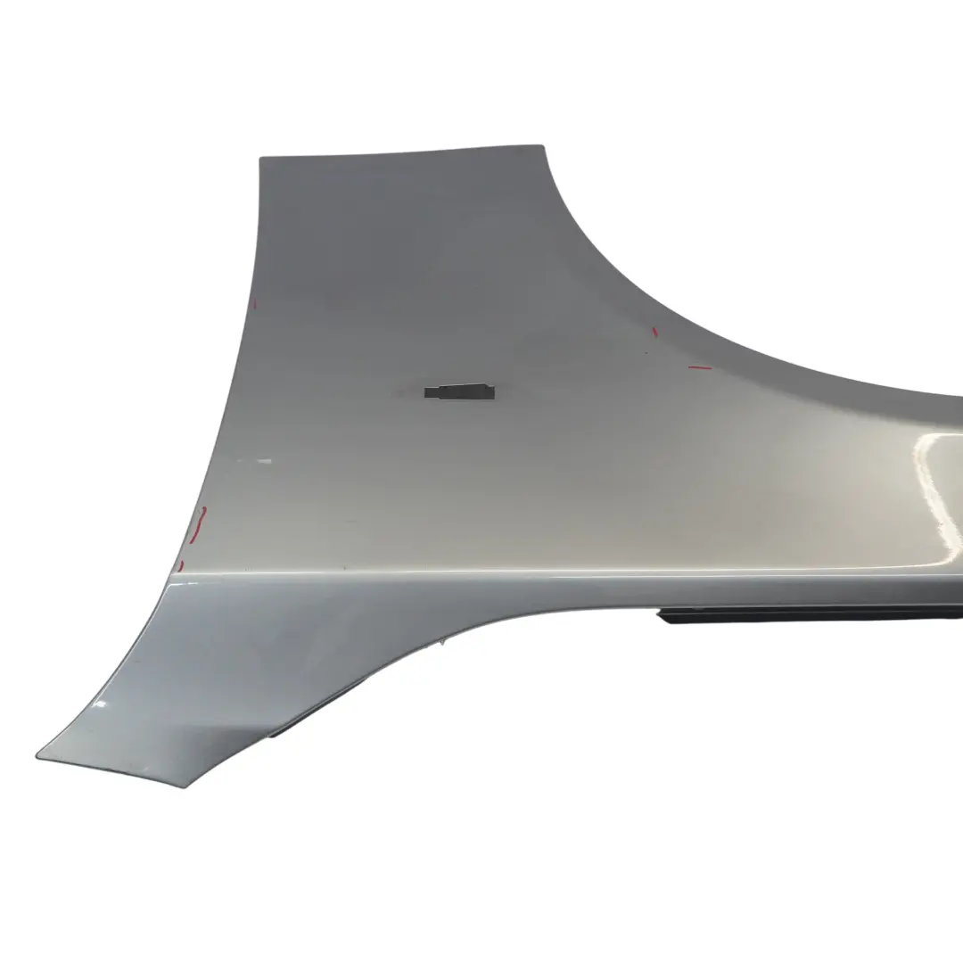BMW E60 E61 Guardabarros Delantero Izquierdo Silbergrau Grey - A08 - SKU 7111429-SBG3 - Número de pieza 7111429