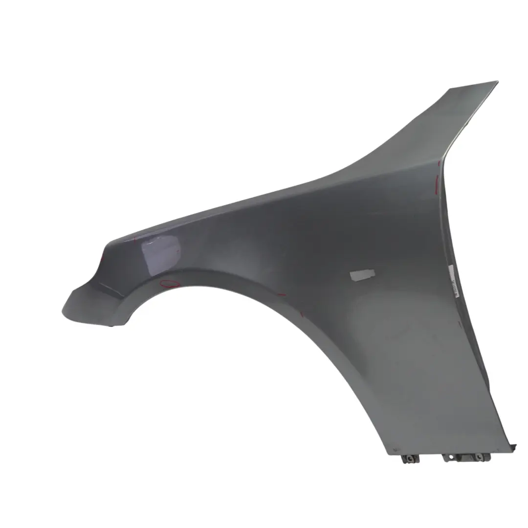 BMW E60 E61 Panneau d'Aile Avant Gauche Panneau Latéral Silbergrau Grey - A08 - SKU 7111429-SBG3 - Numéro de pièce 7111429