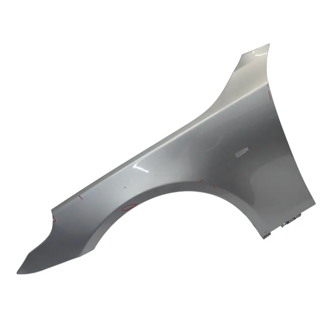 BMW E60 E61 Wing Panel Front Left N/S Fender Side Panel Silbergrau Grey - A08 - SKU 7111429-SBG3 - Part number 7111429