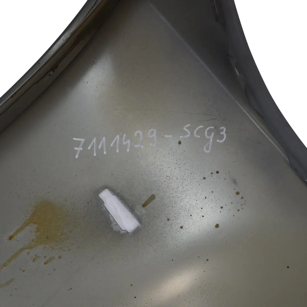 BMW E60 E61 Wing Fender Side Panel Front Left N/S Spacegrau Space Grey - A52 - SKU 7111429-SCG3 - Part number 7111429