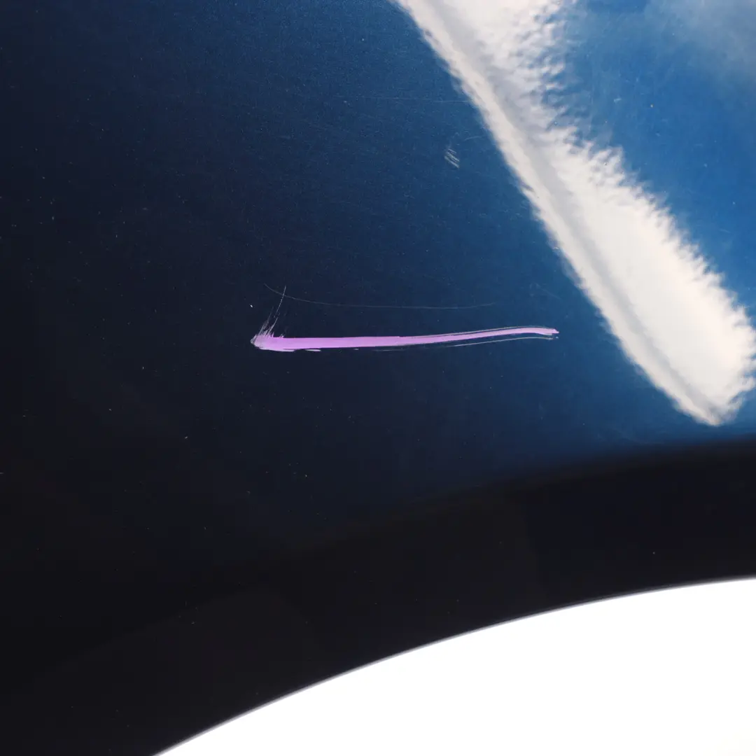 Front Right Wing Fender Side Panel O/S Tiefseeblau Blue - A76 to BMW E60 E61 with Part number 7111430 BMW E60 E61 Front Right Wing Fender Side Panel O/S Tiefseeblau Blue - A76 - SKU 7111430-DSB - Part number 7111430