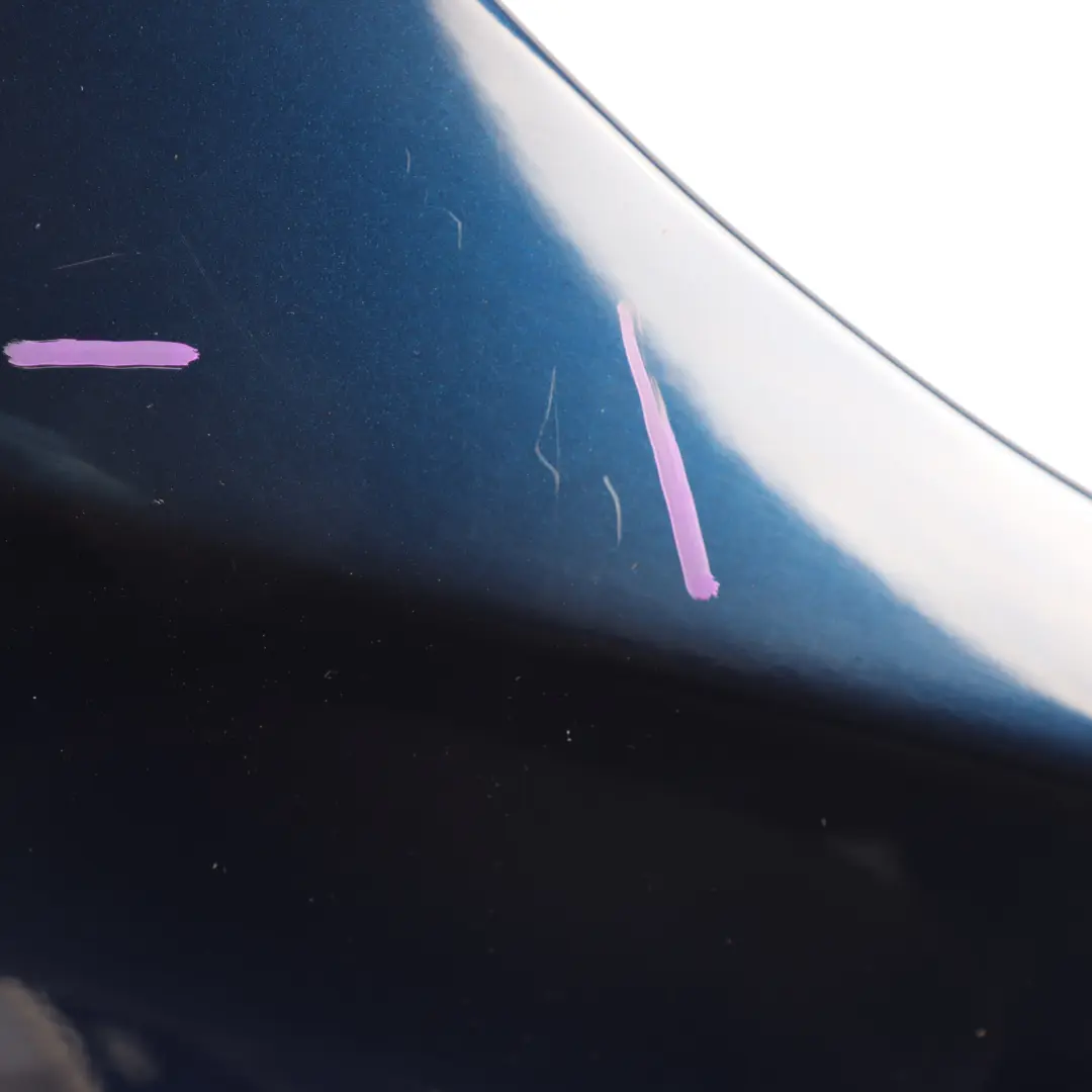 Front Right Wing Fender Side Panel O/S Tiefseeblau Blue - A76 to BMW E60 E61 with Part number 7111430 BMW E60 E61 Front Right Wing Fender Side Panel O/S Tiefseeblau Blue - A76 - SKU 7111430-DSB - Part number 7111430