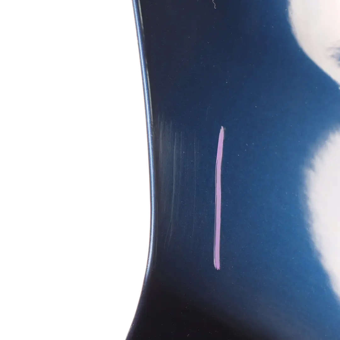 Front Right Wing Fender Side Panel O/S Tiefseeblau Blue - A76 to BMW E60 E61 with Part number 7111430 BMW E60 E61 Front Right Wing Fender Side Panel O/S Tiefseeblau Blue - A76 - SKU 7111430-DSB - Part number 7111430