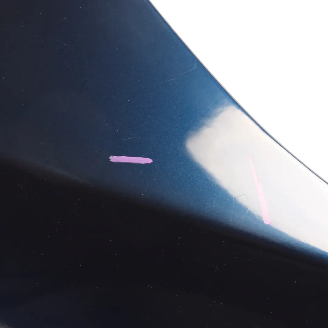 Front Right Wing Fender Side Panel O/S Tiefseeblau Blue - A76 to BMW E60 E61 with Part number 7111430 BMW E60 E61 Front Right Wing Fender Side Panel O/S Tiefseeblau Blue - A76 - SKU 7111430-DSB - Part number 7111430