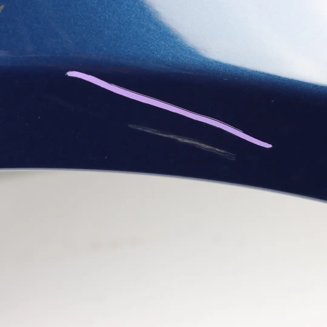 Wing Panel BMW E60 E61 Front Right O/S Side Fender Le Mans Blue Metallic - 381 to with Part number 7111430 Wing Panel BMW E60 E61 Front Right O/S Side Fender Le Mans Blue Metallic - 381 - SKU 7111430-LMB - Part number 7111430