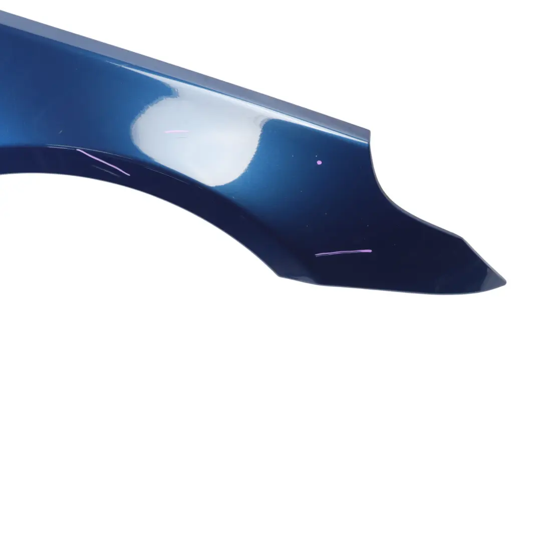 Wing Panel BMW E60 E61 Front Right O/S Side Fender Le Mans Blue Metallic - 381 to with Part number 7111430 Wing Panel BMW E60 E61 Front Right O/S Side Fender Le Mans Blue Metallic - 381 - SKU 7111430-LMB - Part number 7111430