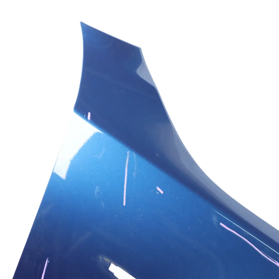 Wing Panel BMW E60 E61 Front Right O/S Side Fender Le Mans Blue Metallic - 381 to with Part number 7111430 Wing Panel BMW E60 E61 Front Right O/S Side Fender Le Mans Blue Metallic - 381 - SKU 7111430-LMB - Part number 7111430