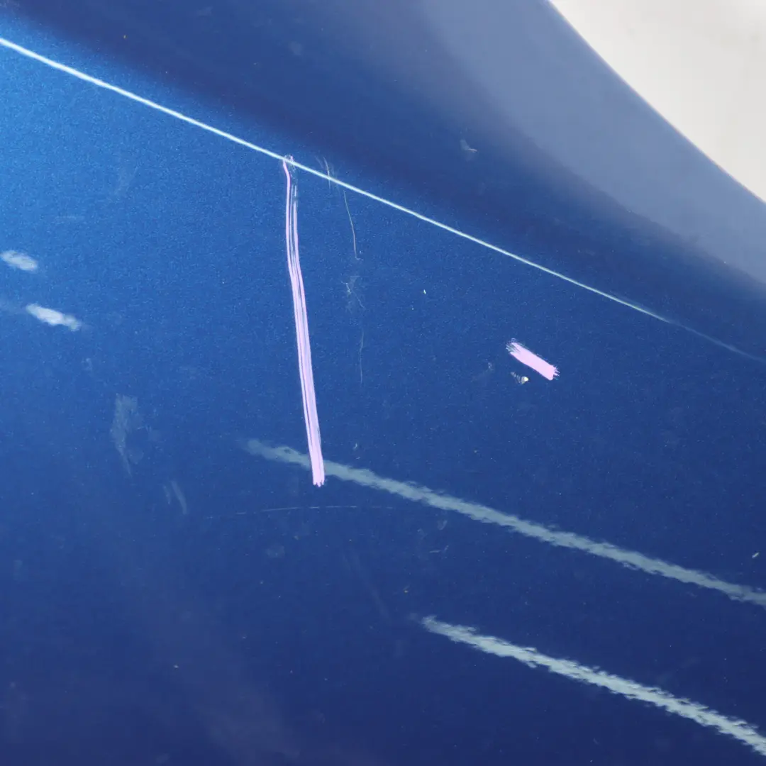 Wing Panel BMW E60 E61 Front Right O/S Side Fender Le Mans Blue Metallic - 381 to with Part number 7111430 Wing Panel BMW E60 E61 Front Right O/S Side Fender Le Mans Blue Metallic - 381 - SKU 7111430-LMB - Part number 7111430