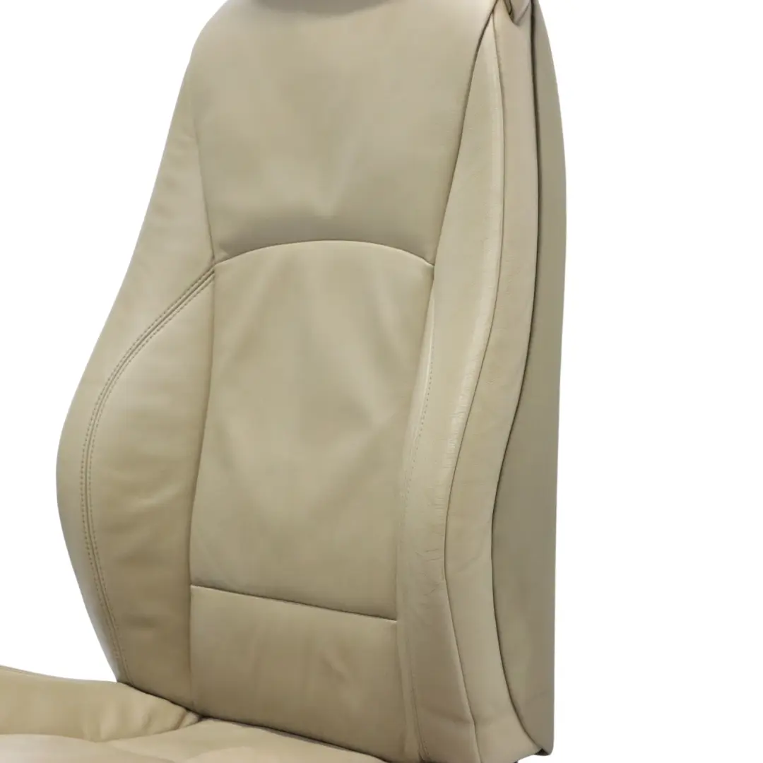 BMW Z4 E85 Vordersitz links beheizt Innenraum Leder Oregon Beige - SKU 7121711-1 - Teilenummer 7121711